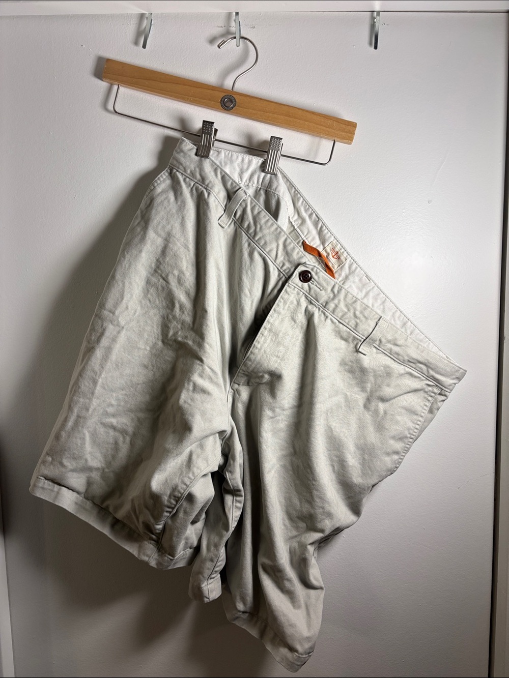 Dockers Light Gray Men's Cotton Chino Shorts